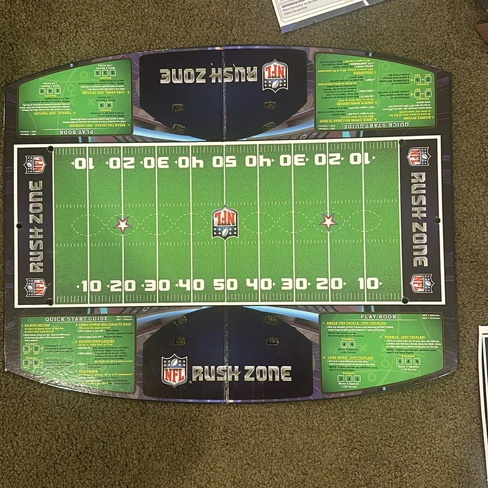 NFL Rush Zone Board Game